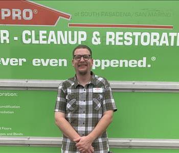 Justin Calorino, team member at SERVPRO of Irwindale / Baldwin Park